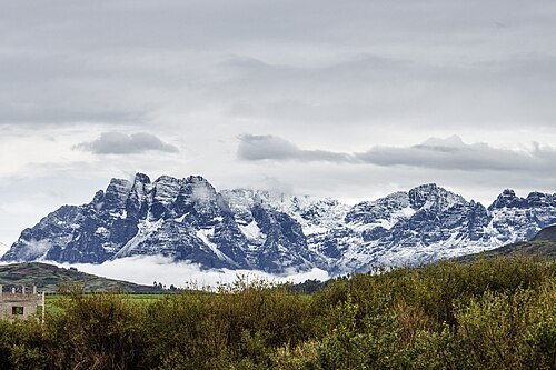 Urubamba mountain range
