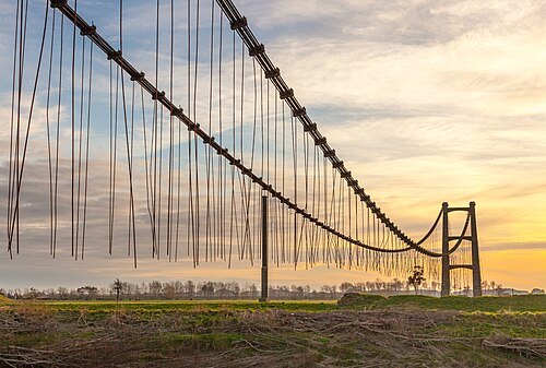 Tane Hemp Company Limited Suspension Bridge and Flaxmill Remains