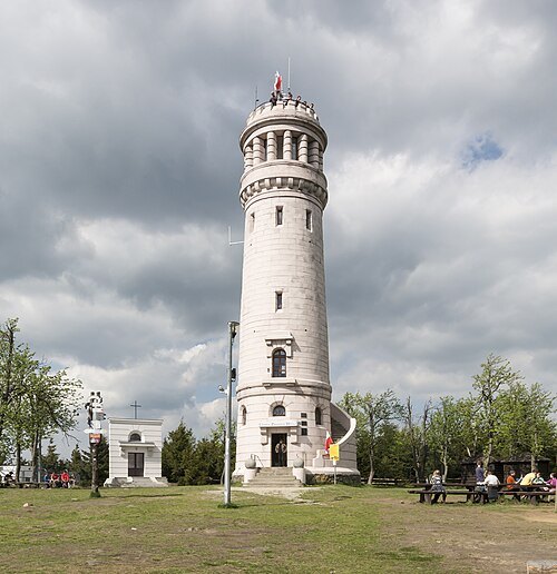 Bismarck tower on Wielka Sowa