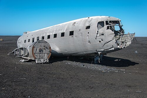 1973 US Navy C-117D Sólheimasandur Crash