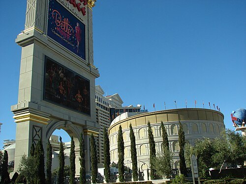 The Colosseum at Caesars Palace