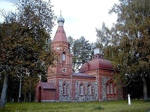 Orthodox church of the Intercession of Our Lady in Veclaicene