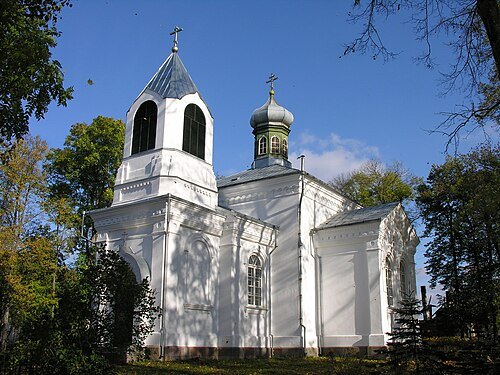 Orthodox church in Viekšniai