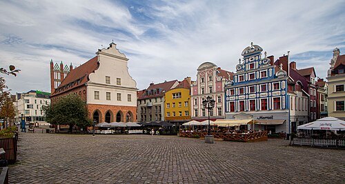 Rynek Sienny in Szczecin
