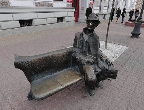 Julian Tuwim Monument, Łódź